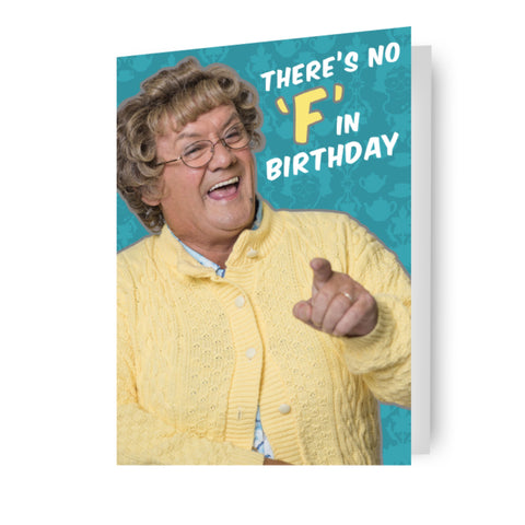 Mrs Brown's Boys Generic Birthday Card