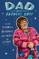 Mrs Brown's Boys 'Dad' Father's Day Card