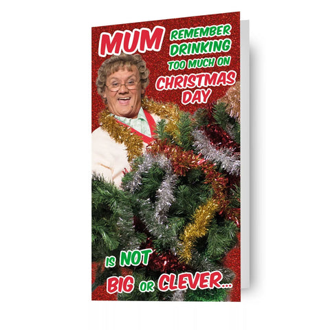 Mrs Brown's Boys 'Mum' Christmas Card