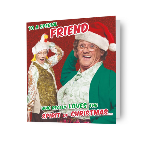 Mrs Brown's Boys 'Friend' Christmas Card