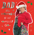 Mrs Brown's Boys Dad Christmas Card