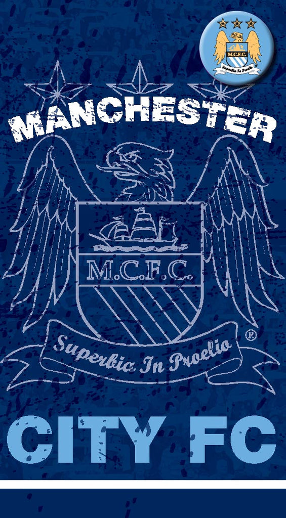 Manchester City FC Birthday Card