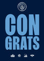 Manchester City FC Congratulations Card