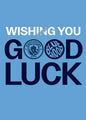 Manchester City FC Good Luck Card