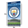 Biglietto per la festa del papà del Manchester City