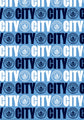 Manchester City FC 3m rol inpakpapier