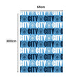 Manchester City FC 3m Roll Wrapping Paper