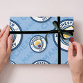 Manchester City FC 4 Sheets & 4 Tags Gift Wrap Bundle