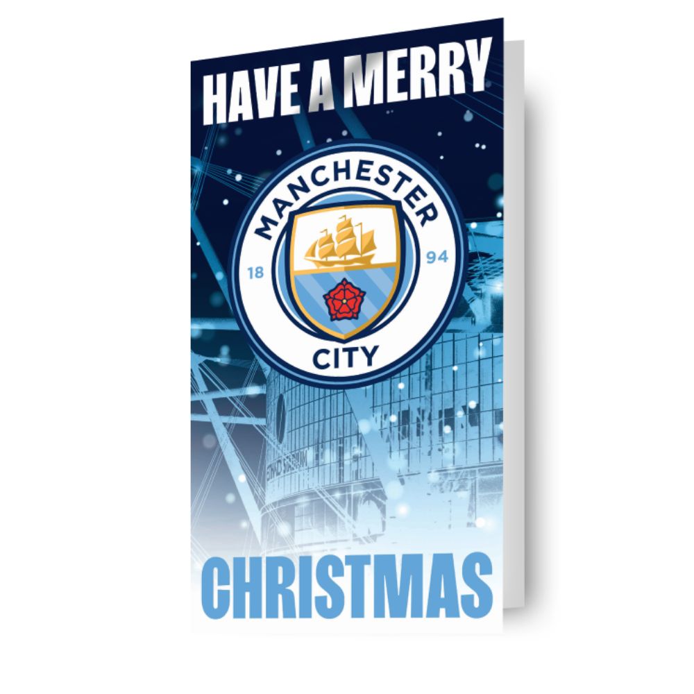 Manchester City FC Christmas Card