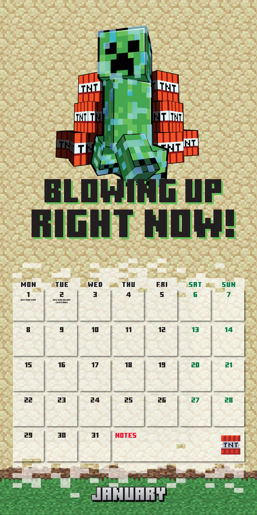Minecraft 2024 Collector's Edition Calendar