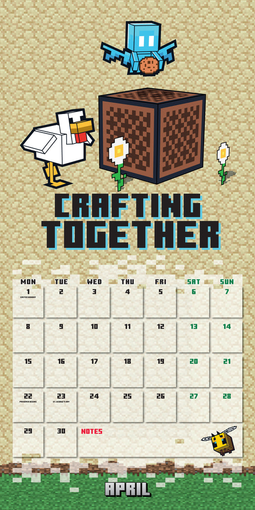 Calendar 2024 Minecraft