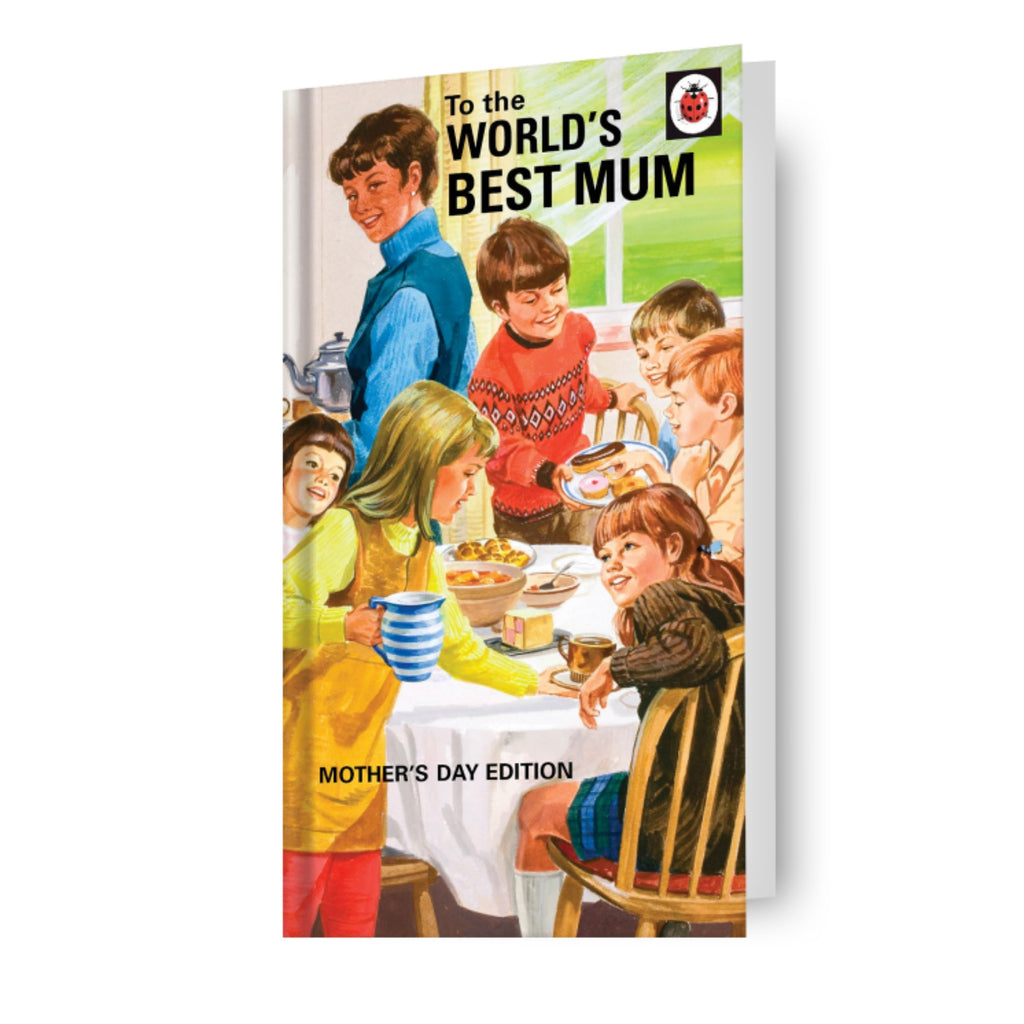 Moederdagkaart van Ladybird Books 'World's Best Mum'