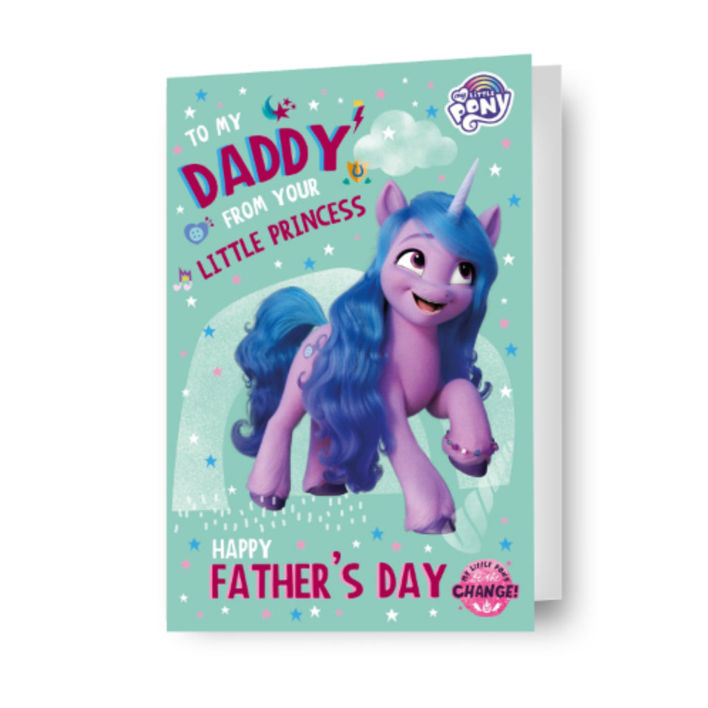 My Little Pony Father's Day Card 'From Your Little Princess'