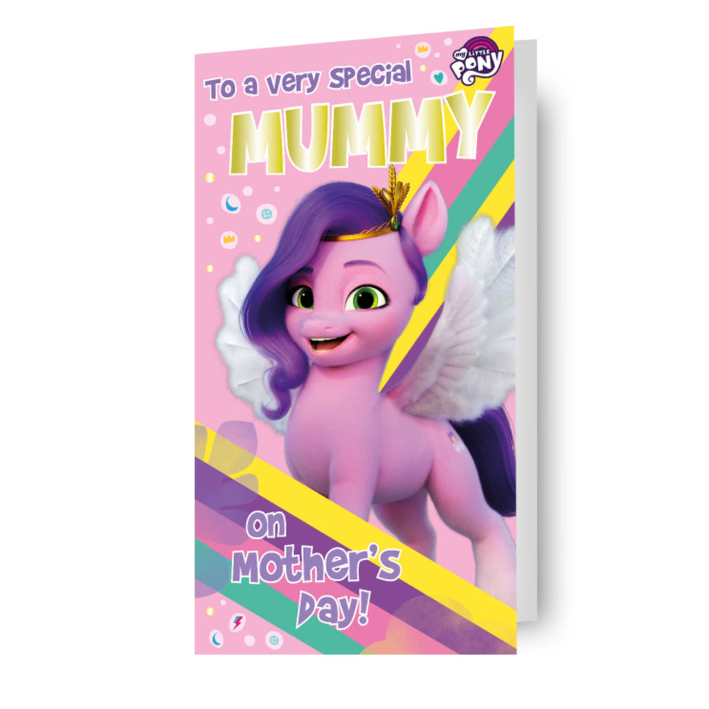 Biglietto per la festa della mamma My Little Pony, mummia molto speciale