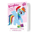 My Little Pony Daughter Christmas Card