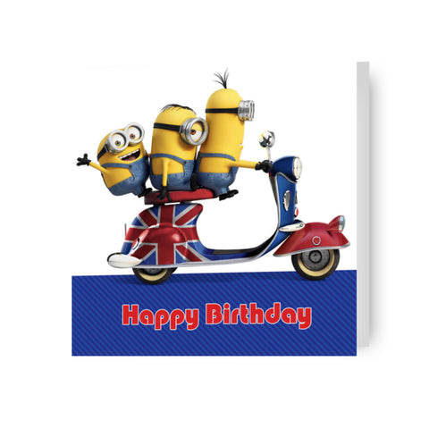 Minions Movie Birthday Card