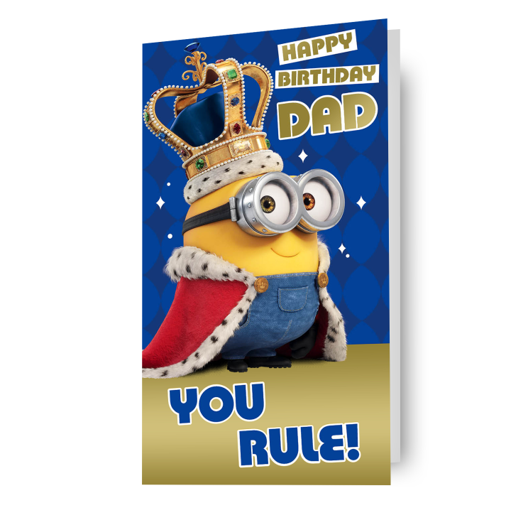 Minion Movie 'Dad' Birthday Card