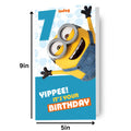 Despicable Me Age 7 Birthday Card