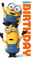 Minion Film 'Happy Birthday' Kaart