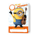Despicable Me Personalise Birthday Card With Sticker Sheet