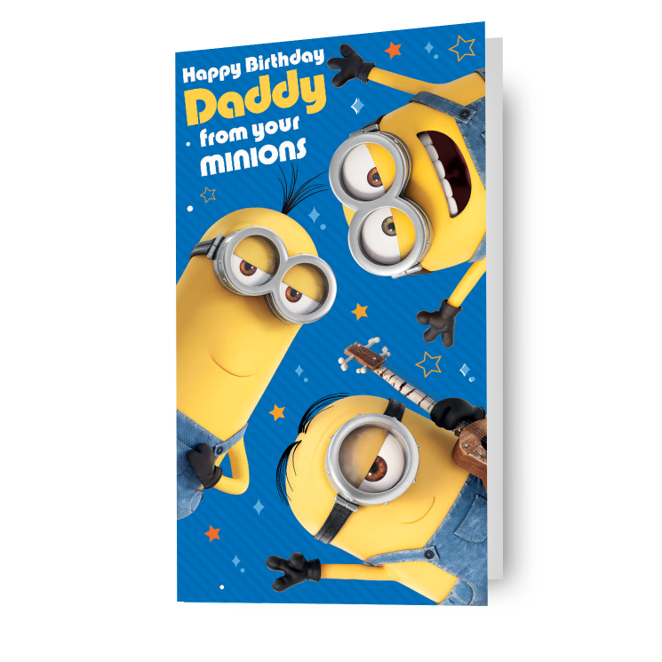 Despicable Me 'Daddy' Birthday Card