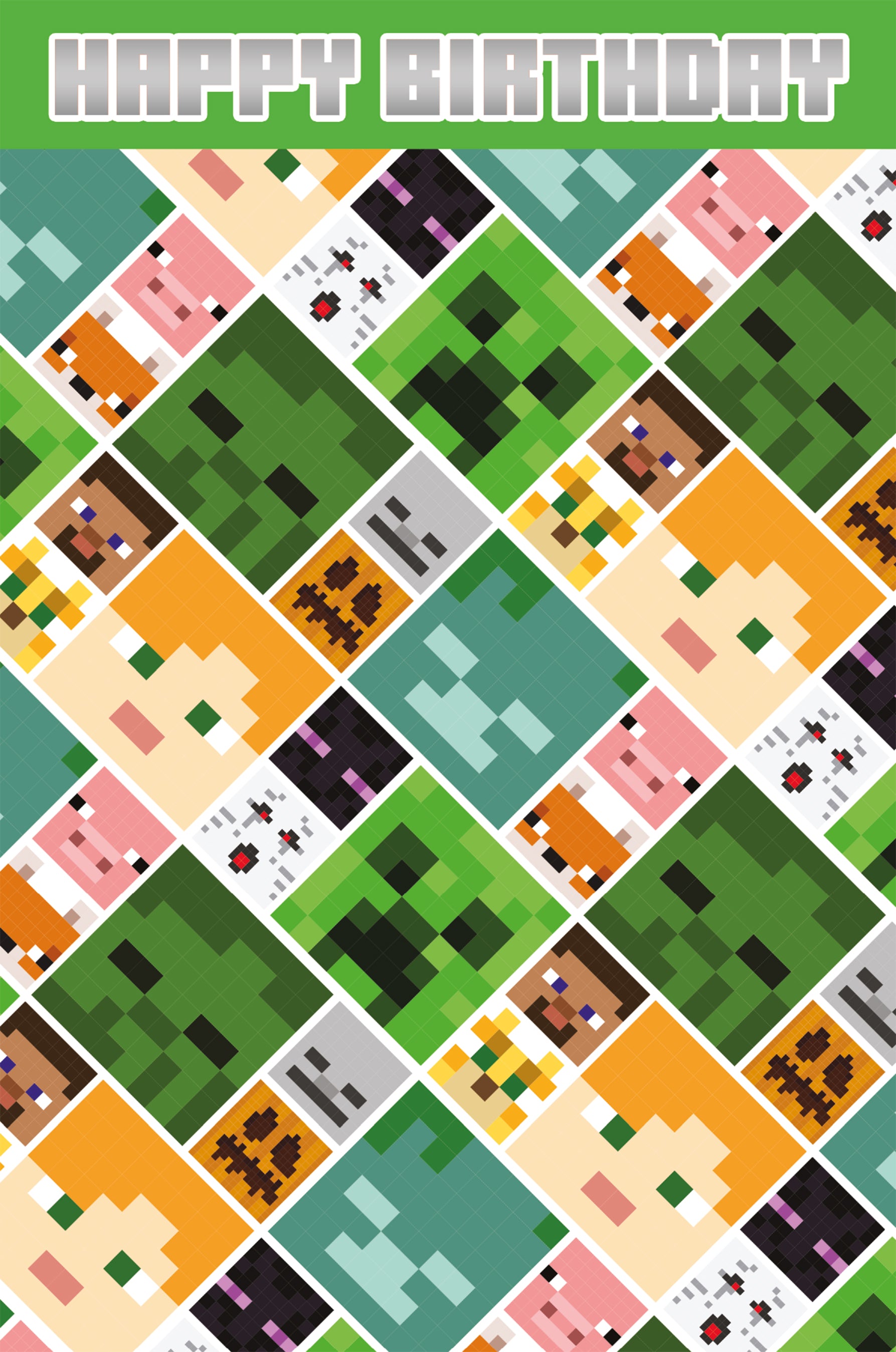 Minecraft Happy Birthday Card Danilo Promotions minecraft-happy-birthday-card-danilo-promotions
