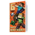 Minecraft Age 6 Birthday Card