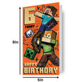 Minecraft Age 6 Birthday Card