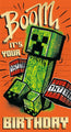 Minecraft Birthday Card