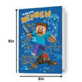 Minecraft 'Nephew' Birthday Card