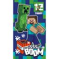 Minecraft Multi Ages 7-14 Sticker Birthday Card