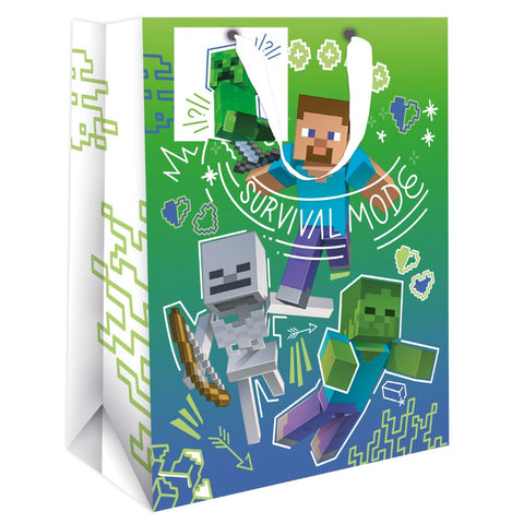 Minecraft Medium Gift Bag