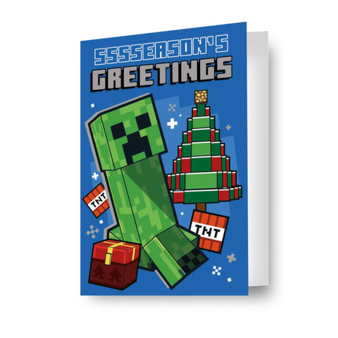 Minecraft Christmas Card