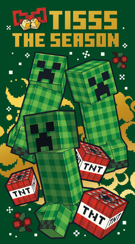 Minecraft Generic Christmas Card