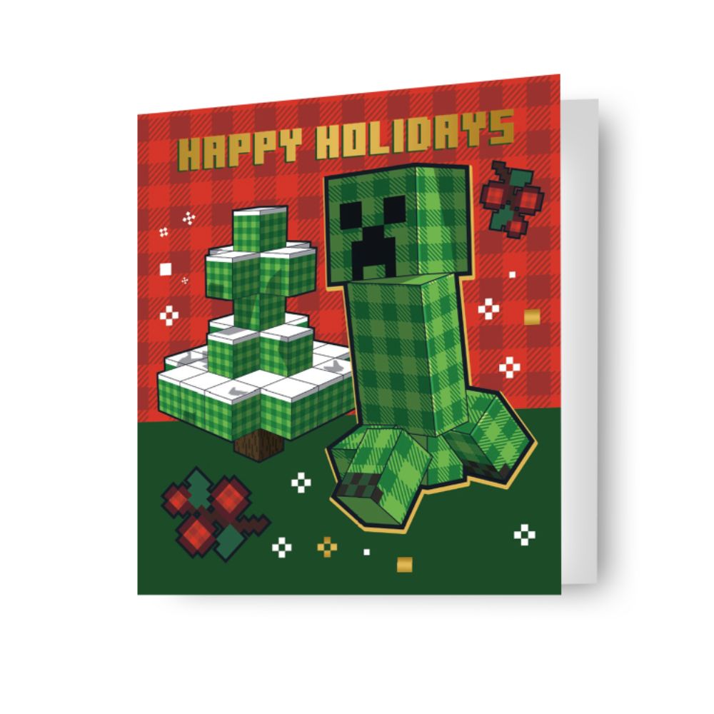 Minecraft Christmas Card