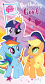 My Little Pony 'Birthday Girl' Card