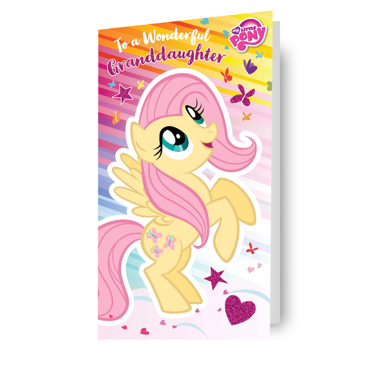 Biglietto d'auguri per nipote di My Little Pony