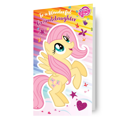 My Little Pony 'Granddaughter' Birthday Card