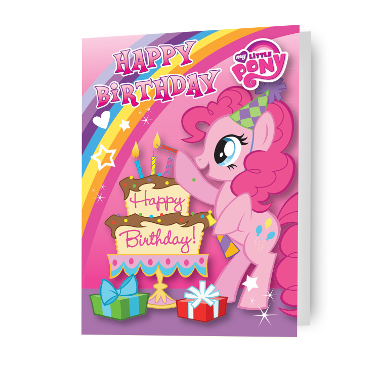 Biglietto di buon compleanno My Little Pony