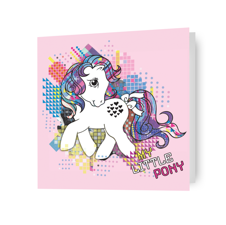 My Little Pony Blank Card