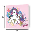 My Little Pony Blank Card