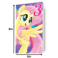 My Little Pony Movie Age 3 Birthday Card