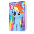 My Little Pony Movie Age 6 Birthday Card