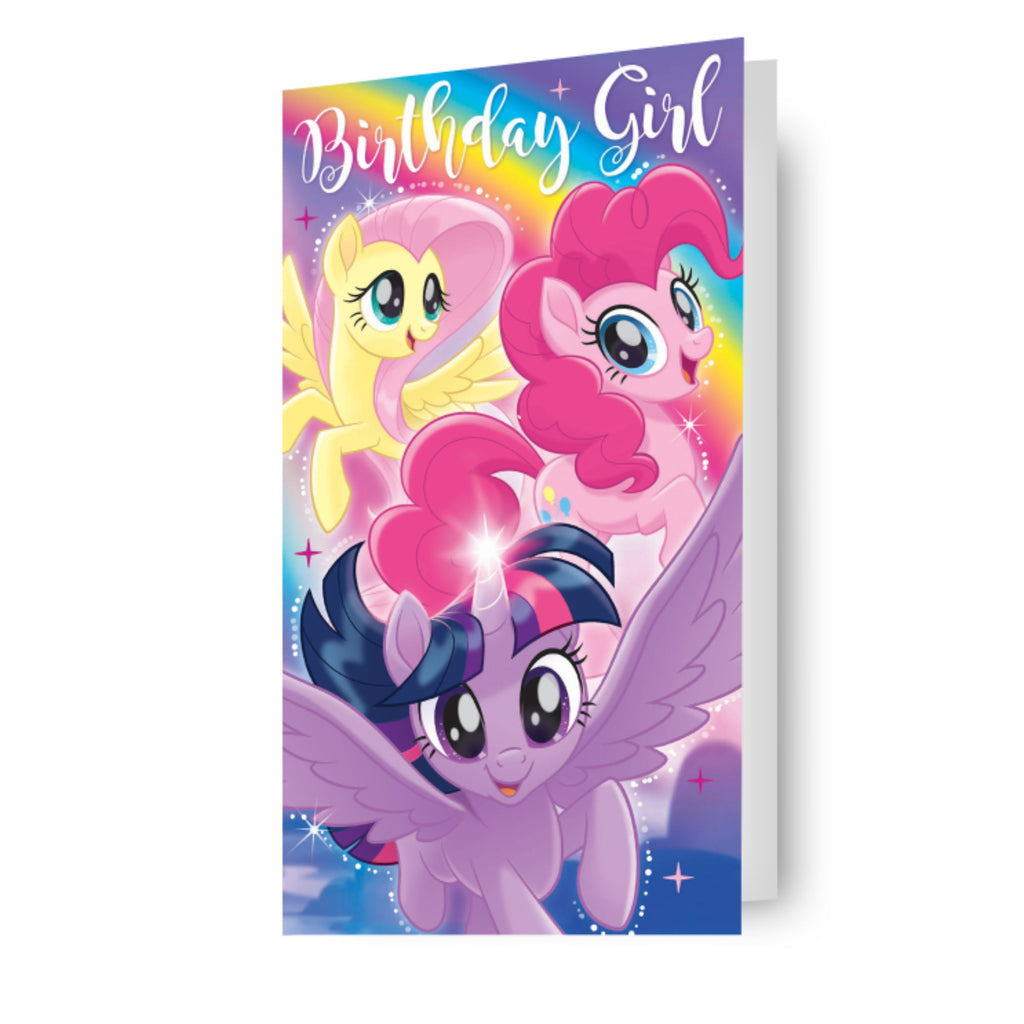 My Little Pony Birthday Girl Card