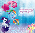 My Little Pony Granddaughter Birthday Card