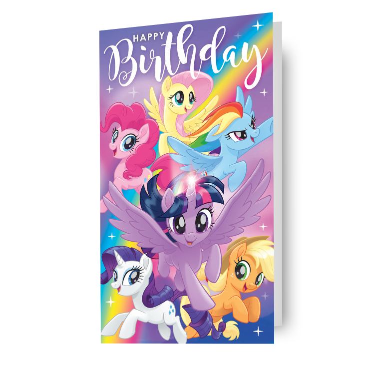 My Little Pony-film 'Happy Birthday'-kaart