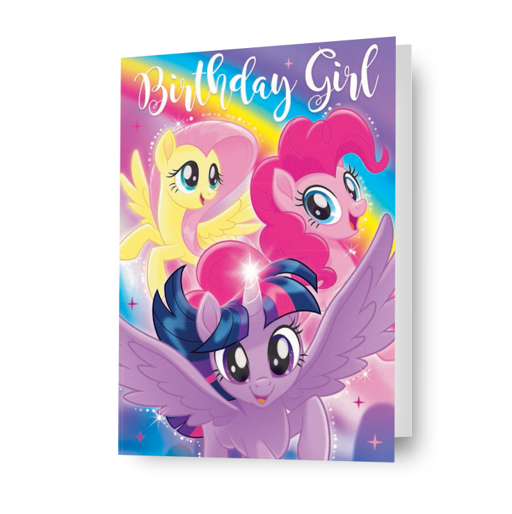 My Little Pony-film 'Birthday Girl'-kaart