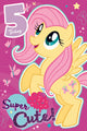 My Little Pony Age 5 Birthday Card