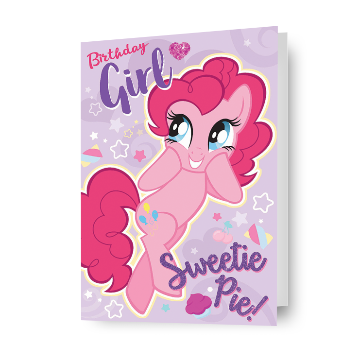 My Little Pony Pinkie Pie 'Birthday Girl'-kaart