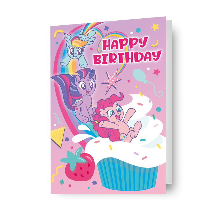 My Little Pony 'Happy Birthday'-kaart